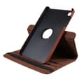 Miniatyrbillede 5 af 11: SKALO Lenovo Tab M8 Gen 4 360 Litchi Flip Cover - Brun