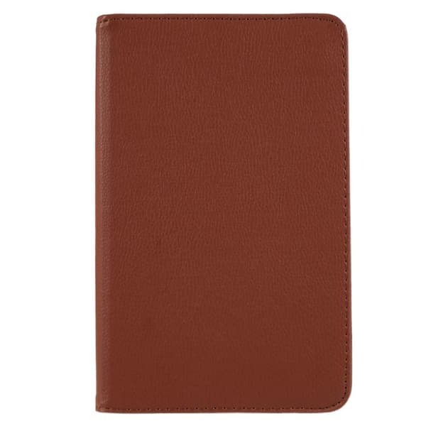 SKALO Lenovo Tab M8 Gen 4 360 Litchi Flip Cover - Brun