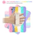 Miniatyrbillede 1 af 2: SKALO Lenovo Tab M8 Gen 4 Extra Shockproof Armor Shockproof Cover - Rainbow
