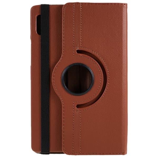 SKALO Lenovo Tab M9 360 Litchi Flip Cover - Brun