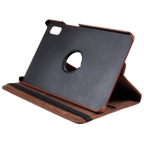 SKALO Lenovo Tab M9 360 Litchi Flip Cover - Brun