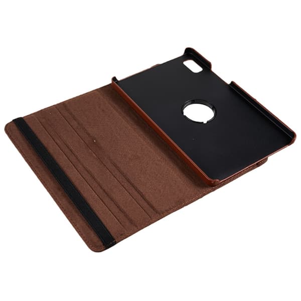 SKALO Lenovo Tab M9 360 Litchi Flip Cover - Brun