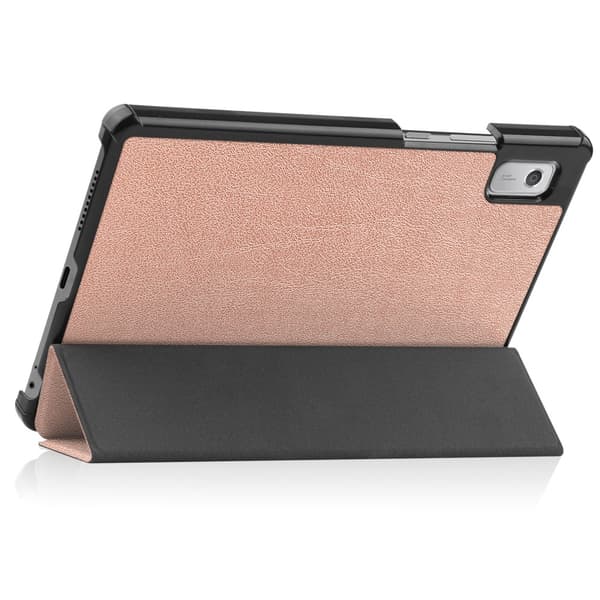 SKALO Lenovo Tab M9 Trifold Flip Cover - Rosa guld