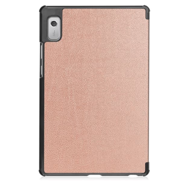 SKALO Lenovo Tab M9 Trifold Flip Cover - Rosa guld