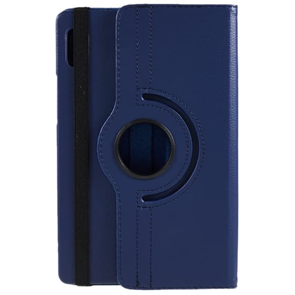 SKALO Lenovo Tab M9 360 Litchi Fodral - Mörkblå