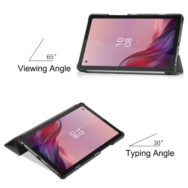 SKALO Lenovo Tab M9 Trifold Flip Cover - Grå