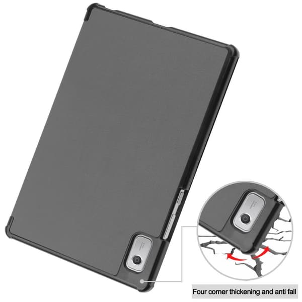 SKALO Lenovo Tab M9 Trifold Flip Cover - Grå