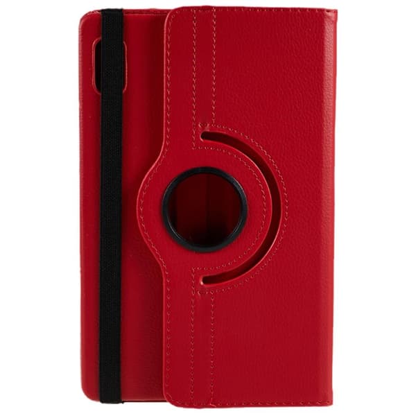 SKALO Lenovo Tab M9 360 Litchi Flip Cover - Rød