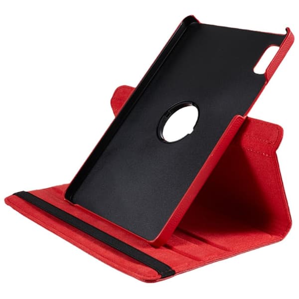 SKALO Lenovo Tab M9 360 Litchi Flip Cover - Rød