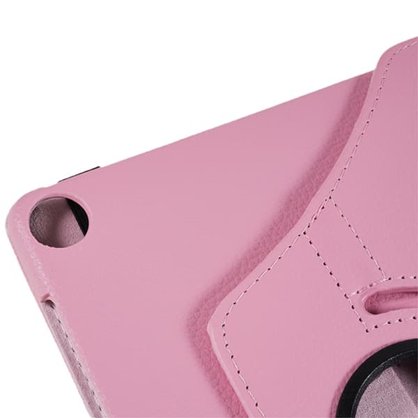 SKALO Lenovo Tab M10 (Gen 3) 360 Litchi Suojakotelo - Pinkki