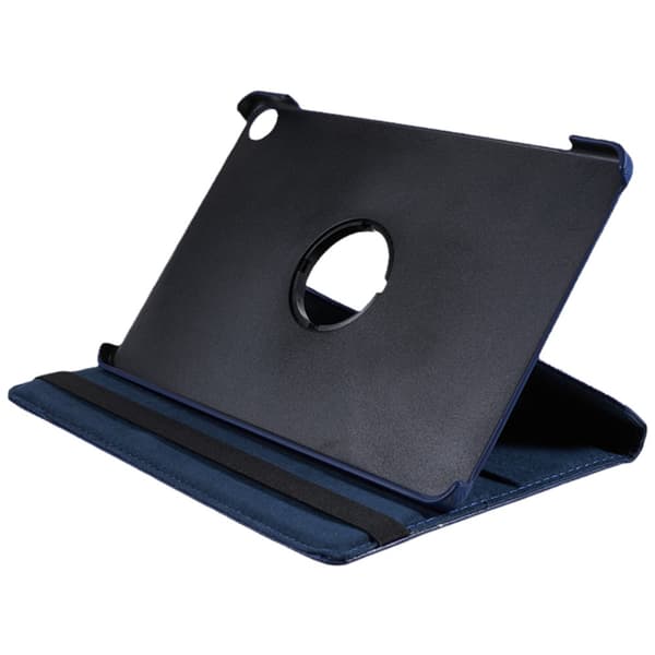 SKALO Lenovo Tab M10 (Gen 3) 360 Litchi Flip Cover - Mørkeblå