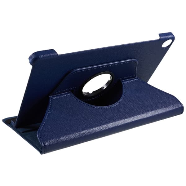 SKALO Lenovo Tab M10 (Gen 3) 360 Litchi Flip Cover - Mørkeblå
