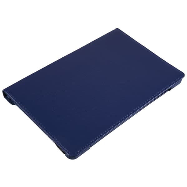 SKALO Lenovo Tab M10 (Gen 3) 360 Litchi Flip Cover - Mørkeblå