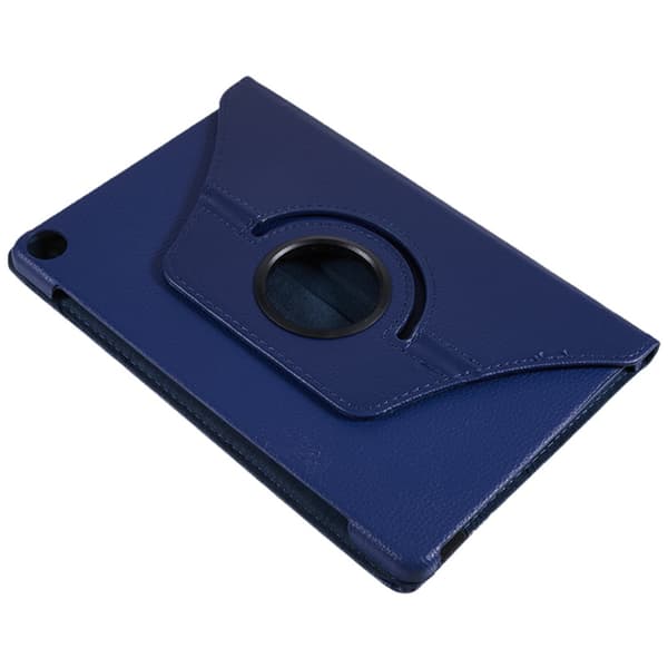 SKALO Lenovo Tab M10 (Gen 3) 360 Litchi Flip Cover - Mørkeblå