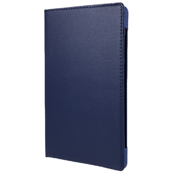 SKALO Lenovo Tab M10 (Gen 3) 360 Litchi Flip Cover - Mørkeblå