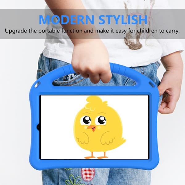 SKALO Lenovo Tab M9 Lapsikuori kahvalla ja jalustalla - Sininen