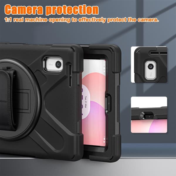 SKALO Lenovo Tab M9 Extra Shockproof Armor Shockproof Cover - Sort
