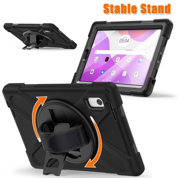 SKALO Lenovo Tab M9 Extra Shockproof Armor Shockproof Cover - Sort