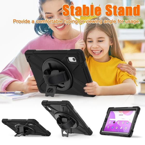 SKALO Lenovo Tab M9 Extra Shockproof Armor Shockproof Cover - Sort
