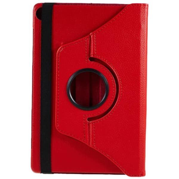SKALO Lenovo Tab M10 (Gen 3) 360 Litchi Suojakotelo - Punainen