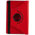 Pikkukuva 11 / 11: SKALO Lenovo Tab M10 (Gen 3) 360 Litchi Suojakotelo - Punainen
