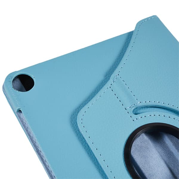 SKALO Lenovo Tab M10 (Gen 3) 360 Litchi Flip Cover - Turkis
