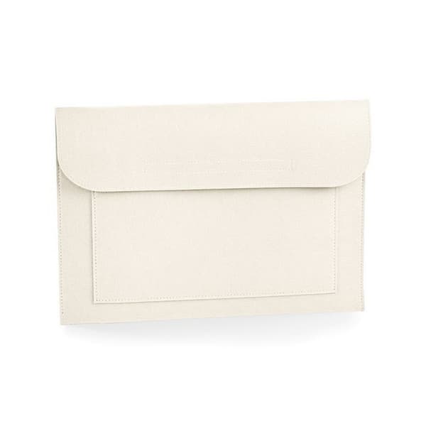 Bagbase Felt Document Wallet Soft White One Size