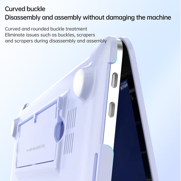 Tablettikotelon tabletin kansi, jossa lämpöä haihduttava näkymätön jalusta PC   iPad Air M2 A2681 13.6 inch