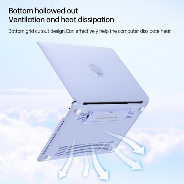 Tablettikotelon tabletin kansi, jossa lämpöä haihduttava näkymätön jalusta PC   iPad Air M2 A2681 13.6 inch