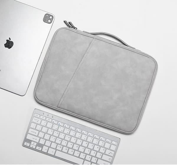 Laptopväska för 10,8-11 tums bärbar dator PU-läder vattentät dammtät