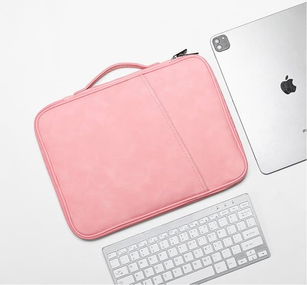 Laptopväska för 10,8-11 tums bärbar dator PU-läder vattentät dammtät