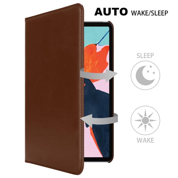 iPad PRO 2018 (12.9 Tulli) Lompakkokotelo Matkapuhelinkotelo Suojakuori Suojakotelo Auto Wake Up, Stand-toiminto ja kumihihna sulkeminen