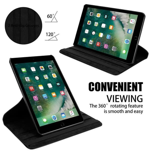 Deksel for iPad PRO (9.7 tommer) Lommebokdeksel til Nettbrett med automatisk oppvåkning, stativfunksjon og gummireimlukking