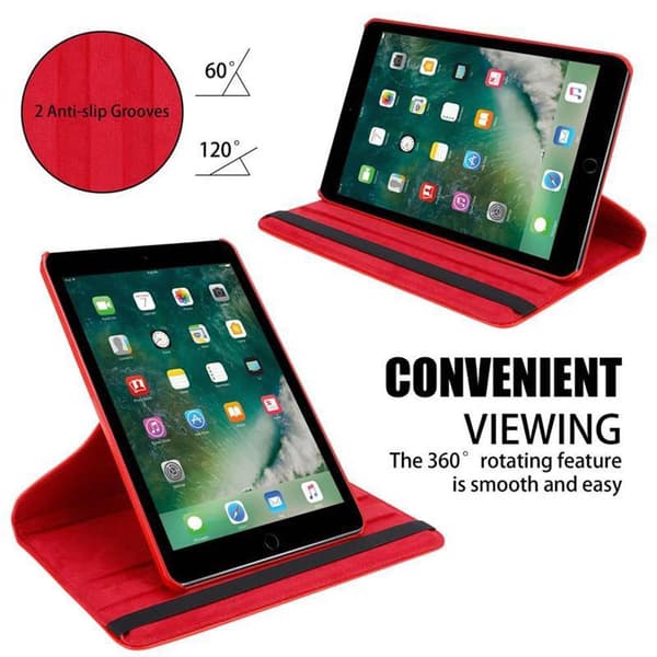 Deksel for iPad PRO (9.7 tommer) Lommebokdeksel til Nettbrett med automatisk oppvåkning, stativfunksjon og gummireimlukking