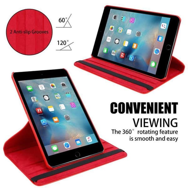 Fordal för surfplatta för iPad 2 / 3 / 4 Skal med automatisk väckning, med ståfunktion och elastisk stängning