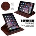 Miniatyrbilde 4 av 6: Deksel for iPad AIR 2 2014 / AIR 2013 Lommebokdeksel til Nettbrett med automatisk oppvåkning, stativfunksjon og gummireimlukking