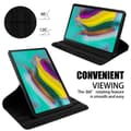 Pikkukuva 4 / 6: Samsung Galaxy Tab S5e (10.5 Tulli) Lompakkokotelo Matkapuhelinkotelo Suojakuori Suojakotelo ilman Auto Wake Up, jalusta toiminto ja kuminauha