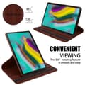 Pikkukuva 4 / 6: Samsung Galaxy Tab S5e (10.5 Tulli) Lompakkokotelo Matkapuhelinkotelo Suojakuori Suojakotelo ilman Auto Wake Up, jalusta toiminto ja kuminauha