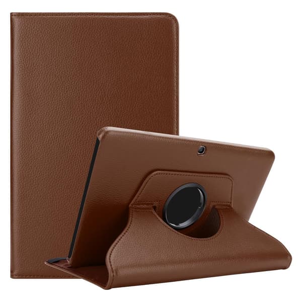 Deksel for Samsung Galaxy Tab 4 (10.1 tommer) Lommebokdeksel til Nettbrett UTEN Auto Wake Up, med stativfunksjon og elastisk båndlukking