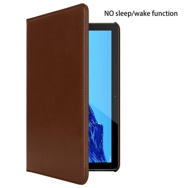 Fordal för surfplatta för Huawei MediaPad T5 10 (10.1 tum) Skal UTAN automatisk väckning, med ståfunktion och elastisk bandstängning