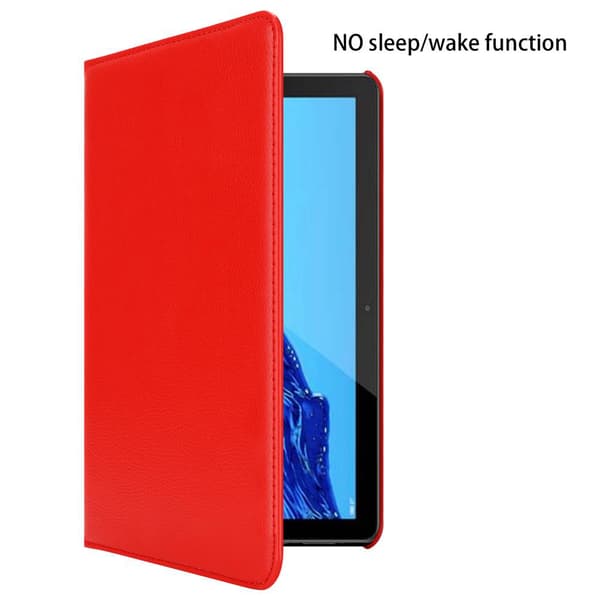 Fordal för surfplatta för Huawei MediaPad T5 10 (10.1 tum) Skal UTAN automatisk väckning, med ståfunktion och elastisk bandstängning