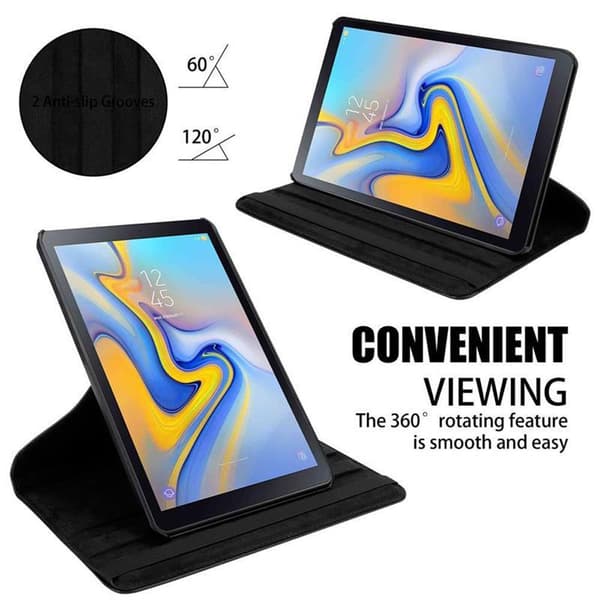 Deksel for Samsung Galaxy Tab A (10.5 tommer) Lommebokdeksel til Nettbrett UTEN Auto Wake Up, med stativfunksjon og elastisk båndlukking