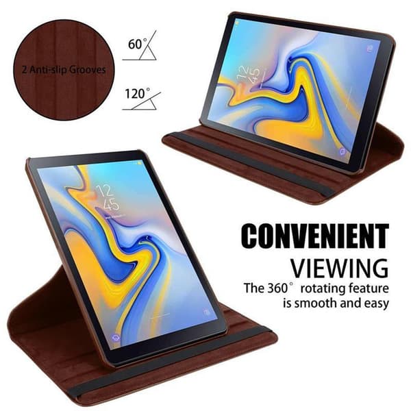 Deksel for Samsung Galaxy Tab A (10.5 tommer) Lommebokdeksel til Nettbrett UTEN Auto Wake Up, med stativfunksjon og elastisk båndlukking