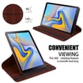 Miniatyrbild 5 av 7: Fordal för surfplatta för Samsung Galaxy Tab A (10.5 tum) Skal UTAN automatisk väckning, med ståfunktion och elastisk bandstängning