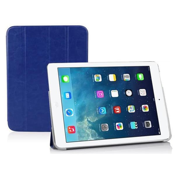 Apple iPad AIR 2 2014 / AIR 2013 Suojakotelo Lompakkokotelo Matkapuhelinkotelo SuojakuoriApple iPad AIR 2 2014 / AIR 2013 Ultra Thin Auto Wake Up ja PACIFIC BLUE