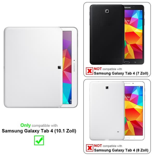 Etui Samsung Galaxy Tab 4 (10.1 Zoll) Case Cover (Lilla)