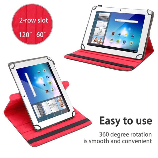 Odys Xelio PRO Suojakuori Suojakotelo Tablet Kotelo 60 astetta Faux Nahka Stand toiminto ja joustava hihna