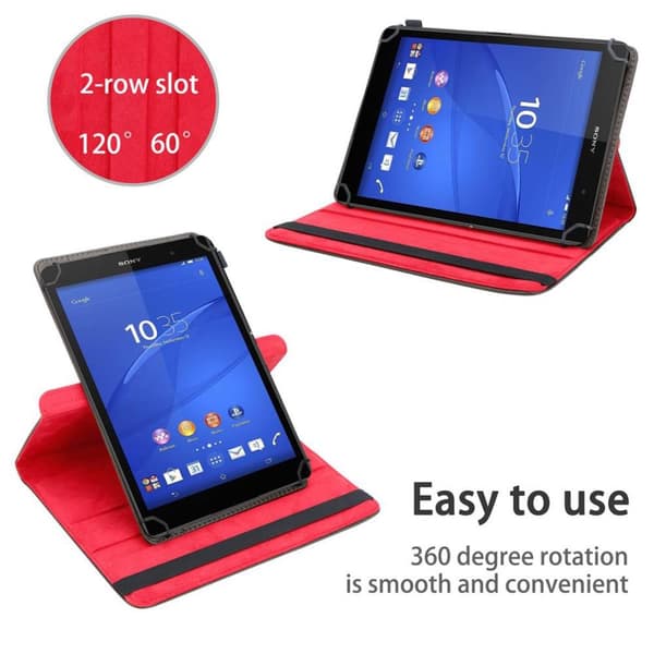 Sony Xperia Tablet Z3 COMPACT (8 Zoll) Suojakuori Suojakotelo Tablet Kotelo 60 astetta Faux Nahka Stand toiminto ja joustava hihna