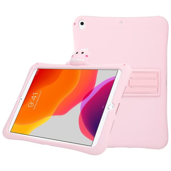 iPad MINI 4 (7.9 tomme) Pungetui Cover Børn () Pink dinosaur nr. 15