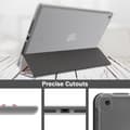 Miniatyrbilde 4 av 6: Deksel til iPad PRO (10.5 tommer) Ultratynt Nettbrett Silikondeksel av fleksibel TPU-silikon med stativfunksjon